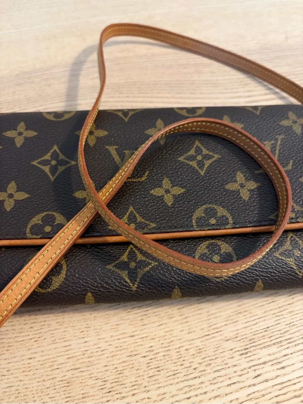 Louis Vuitton Monogram Crossbody Bag - Brown